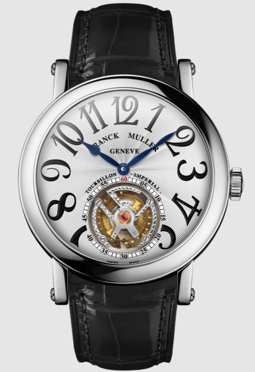 FRANCK MULLER Round Classic Elegance Tourbillon 7008 T White Gold Replica Watch